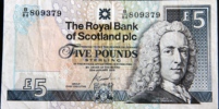5 Livres sterling Ecosse Royal Bank of Scotland 2005